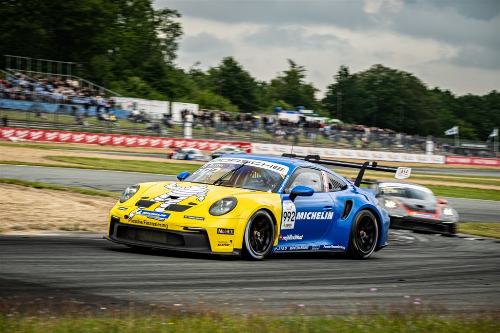 Vild mulighed- Silas Rytter er tilbage i Porsche Carrera Cup Scandinavia.
(Foto: Grippo)
